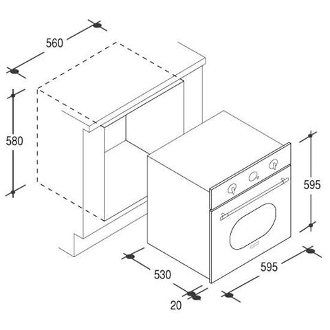 Schema elettrico forno da incasso