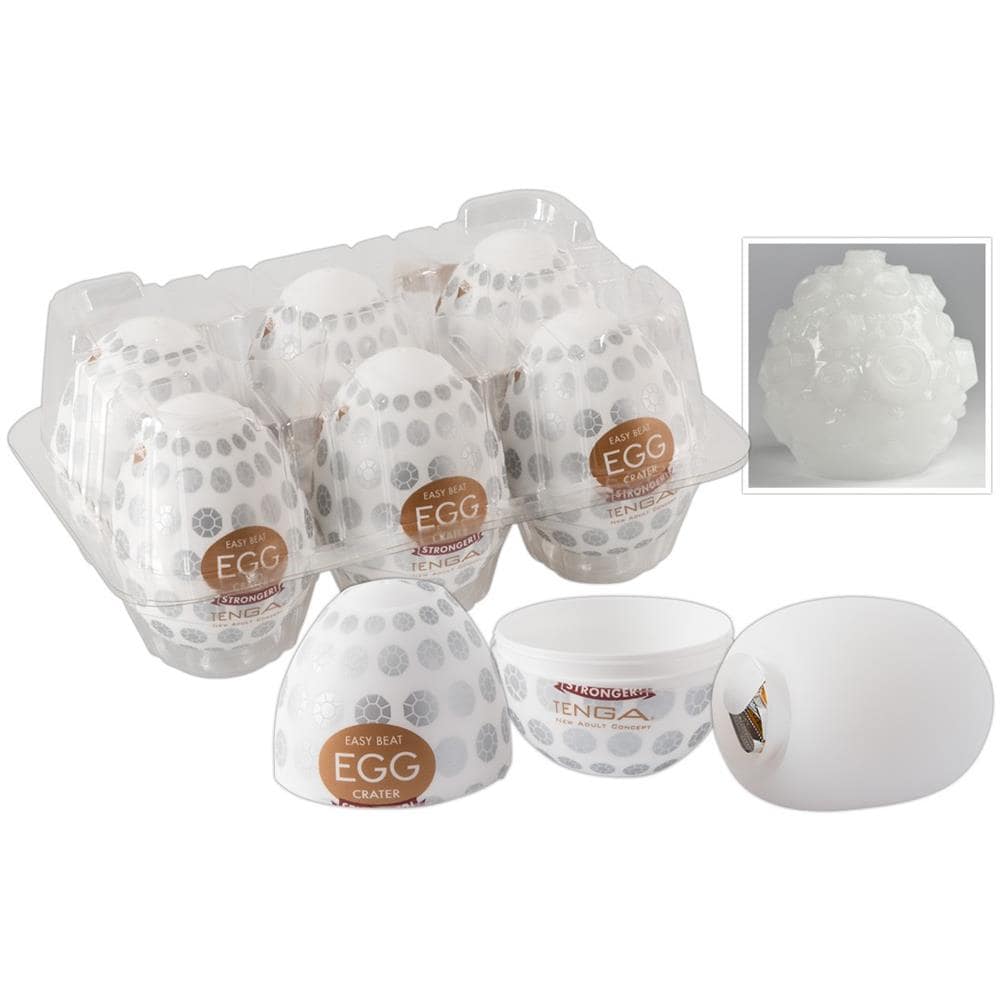 Мастурбатор-яйцо Crater купить со скидкой в секс шопе  Вагины и мастурбаторы  Яйца-мастурбаторы