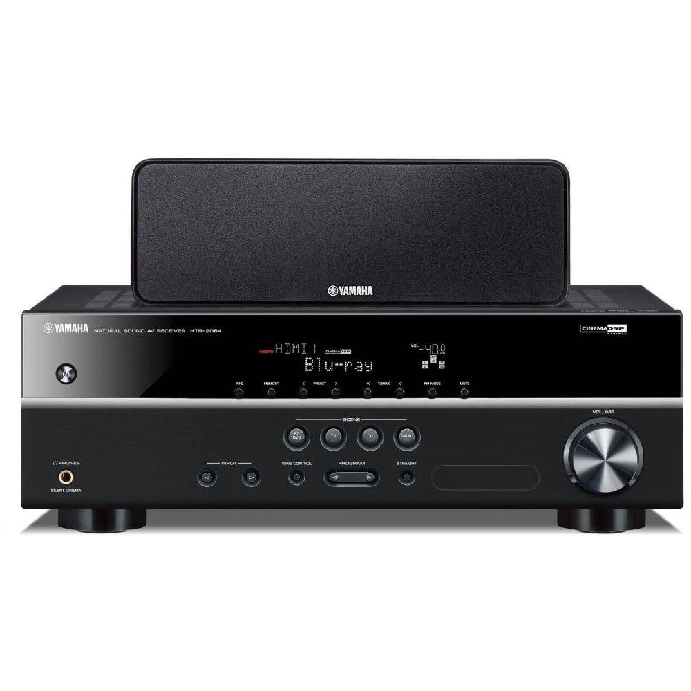 Yamaha yht196 home theater 5.1 speaker theatre system wireless, kit