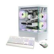 hyrican gamemax ice 7407 amd ryzen™ 7 7800x3d 32 gb ddr5-sdram 2 tb ssd nvidia geforce rtx 5080 windows 11 home midi tower pc bianco