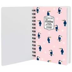 Agenda giornaliera 2019 /"Spiralata/" F03113 formato 15x21 cm colore blu