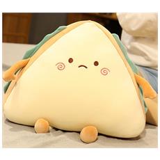 jojofuny Arcobaleno Cuore Cuscino Morbido Peluche Tiro Cuscino Decorativo Cuscini di Tiro Divano Divano Decor per San Regalo di Giorno di Pasqua Casuale Modello 