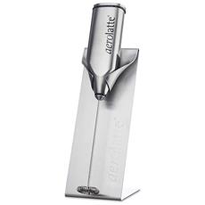 Cilio Set schiumalatte con sostegno opaco in acciaio INOX 