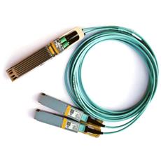 nvidia mfa7u10-h005 cavo infiniband e in fibra ottica 5 m 2x qsfp56 blu