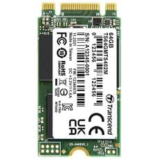 transcend mts402m 64 gb interne m.2 pcie nvme ssd 2242 sata iii retail (ts64gmts402m)