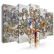Dekoarte 116 150x100 cm Quadro moderno su tela montato su telaio in legno di 5 pezzi Venezia Canal Grande 