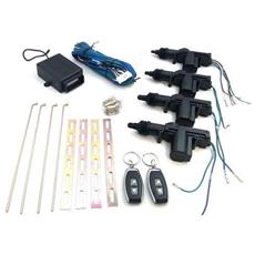 KIT SET CHIUSURA CENTRALIZZATA PORTA 2 TELECOMANDI UNIVERSALE CENTRALINA AUTO