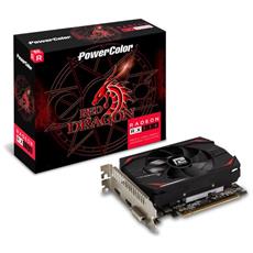 powercolor ver scheda video radeon red dragon rx 550 axrx 4gb (4gbd5-dh)