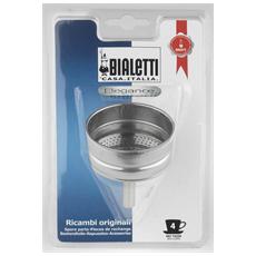 Imbuto originale Bialetti per Mokina da 1/2 tazza Imbuto originale Bialetti per Mokina da 1/2 tazza