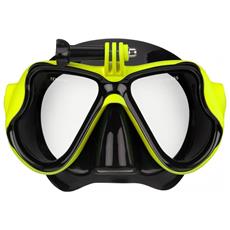 bambola con maschera subacquea