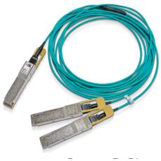 nvidia mfs1s50-h005v cavo a fibre ottiche 5 m qsfp56 2x qsfp56 blu