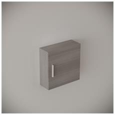 MarinelliGroup Pensile sospeso cubotto arredo Bagno salvaspazio 45 X 16 X 45 cm Rovere Scuro con mensola GINESTRA