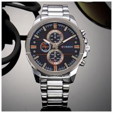 Trade Shop - Orologio Da Polso Curren 8274 Uomo Analogico Quarzo Military  Sport Silver - ePRICE