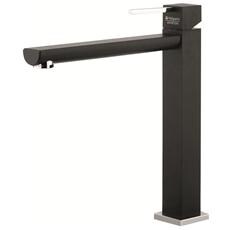 HOTPOINT - MK1TP (BK) HA Serie Luce Miscelatore Monocomando Dimensioni 252  x 280 mm Colore Nero - ePRICE