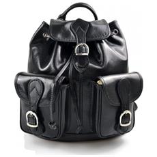 SHOPSMART - Zaino Piccolo Pelle Vitello Uomo Donna Nero Borsa Palestra Zaino  Scuola Zaino - ePRICE