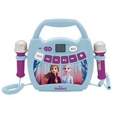 Lexibook Disney congelato II IL MIO SEGRETO Portatile Bambini Karaoke-BTC050FZ 