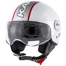 Casco Jet Kappa RIO Graphic Italy Nero Lucido taglia XL 61cm Casco Jet Kappa RIO Graphic Italy Nero Lucido taglia XL 61cm