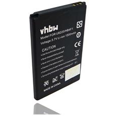 vhbw batteria compatibile con huawei mifi e6939, p51, pocket wifi c01hw, t5, t8808d hotspot modem router portatile (1500mah, 3,7v, li-ion)