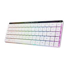 asus rog falchion rx low profile tastiera gaming usb + rf wireless + bluetooth bianco