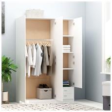 in truciolato VidaXL Armadio guardaroba 55 x 25 x 189 cm