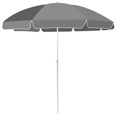 Diametro: 160 cm/… colorato Outsunny Ombrellone da Giardino//Spiaggia//terrazzo Stile Hawaii