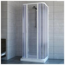 Acquario con Apertura Centrale Box Doccia 70x90 in PVC MOD