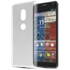 cadorabo cadorabo custodia compatibile con motorola moto g2 in completamente trasparente - coperchio protettivo in silicone tpu flessibile
