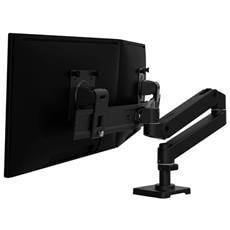 ergotron lx series 45-684-292 supporti a parete per tv 68,6 cm (27") scrivania nero