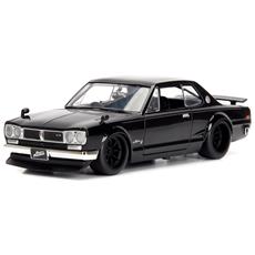 jada toys nissan skyline 2000 gt-r 1971 ''fast & furious'' brian o'connor black 1:24