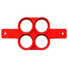 Sunronal Stampi per Pancake Stampo da Forno in Silicone Creatore di Uova Pancake Flipper Anello per Uova Anelli per Uova Rotondi in Silicone Antiaderenti 