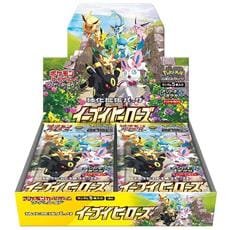 pokemon gioco di carte pokemon sword & shield expansion pack eevee heroes box - 30 confezioni