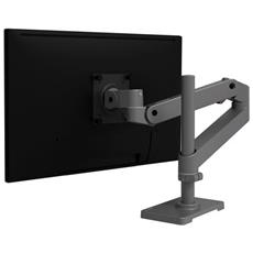 ergotron lx series 45-695-293 supporti a parete per tv 86,4 cm (34") scrivania grigio scuro