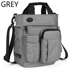Borsa a Tracolla Casual da Uomo Zaino da Lavoro Borsa da Computer Smart Charging Nera 