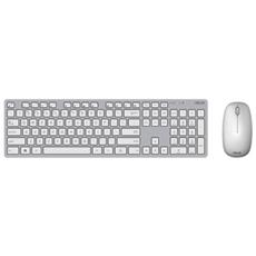 asus tastiera + mouse wireles usb w5000 colore bianco (layout italiano)