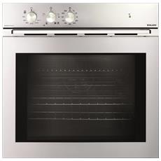 GLEM GAS - GFEV21IXS2 Forno Multifunzione By Energy Gas E Grill Elettrico 8  Tipologie Di Cottura SmaltoTitanium Triplo Vetro Inox Classe A - ePRICE