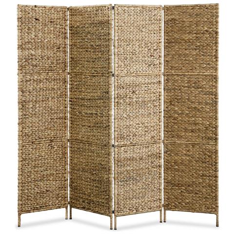 Mendler Paravento divisore doppia immagine 4 pannelli T234 160x180cm boudoir