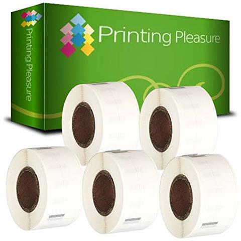 Etichetta per rotolo: 220 per Dymo LabelWriter 4XL 450 400 330 320 310 Twin Turbo Duo Seiko SLP 450 400 200 120 100 Pro Plus Printing Pleasure Compatibile Rotolo 99017 50mm x 12mm Etichette adesive