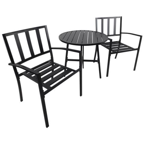 Set da giardino con tavolino e sedie Ios