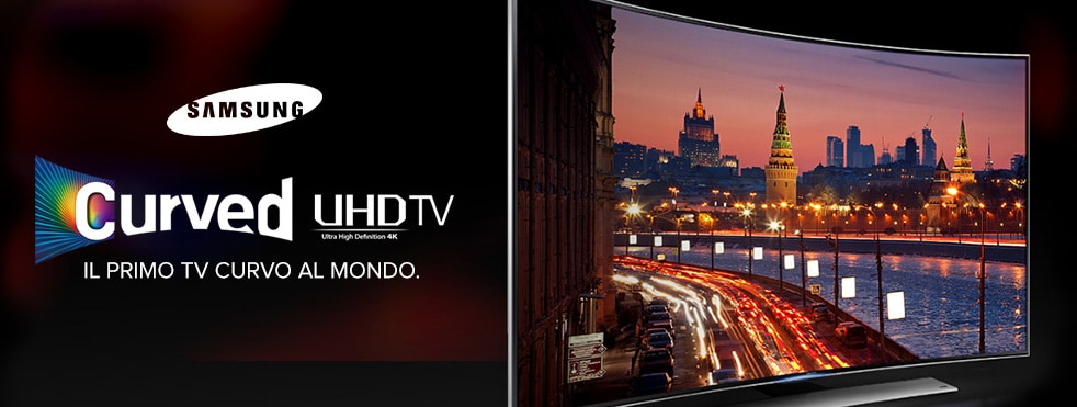 TV Curvi Samsung - Un'esperienza di visione coinvolgente
