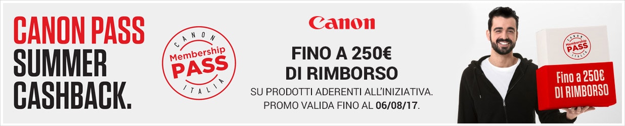 Canon Pass Summer Cashback
