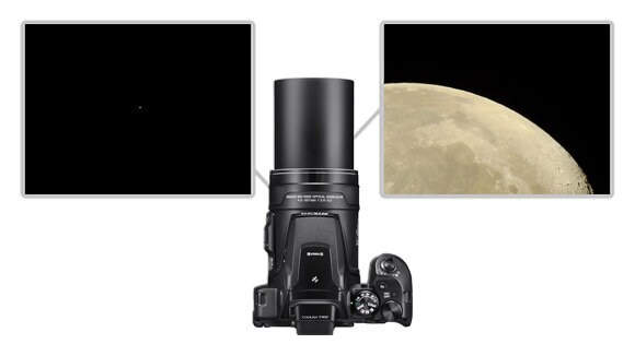 Nikon Coolpix P900 Nero Sensore Cmos 16mpx Zoom Ottico xdisplay 3 Filmati Full Hd Wi Fi Nfc Eprice