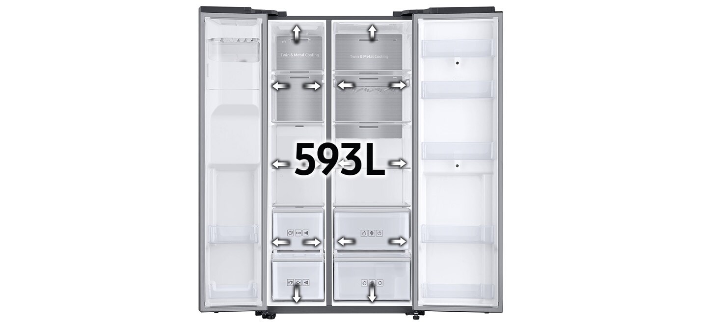 Samsung Side by Side RS68N8941B1