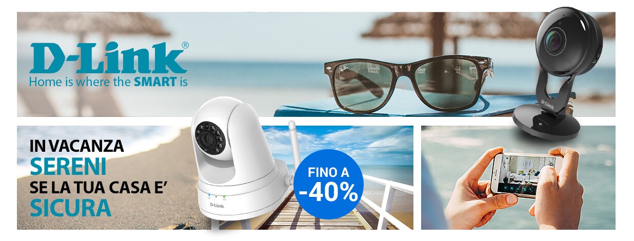 D-Link Videosorveglianza per l'estate