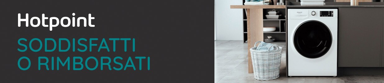 Hotpoint - Soddisfatti o rimborsati Lavatrici