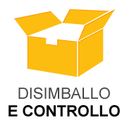 Disimballo e Controllo consegna