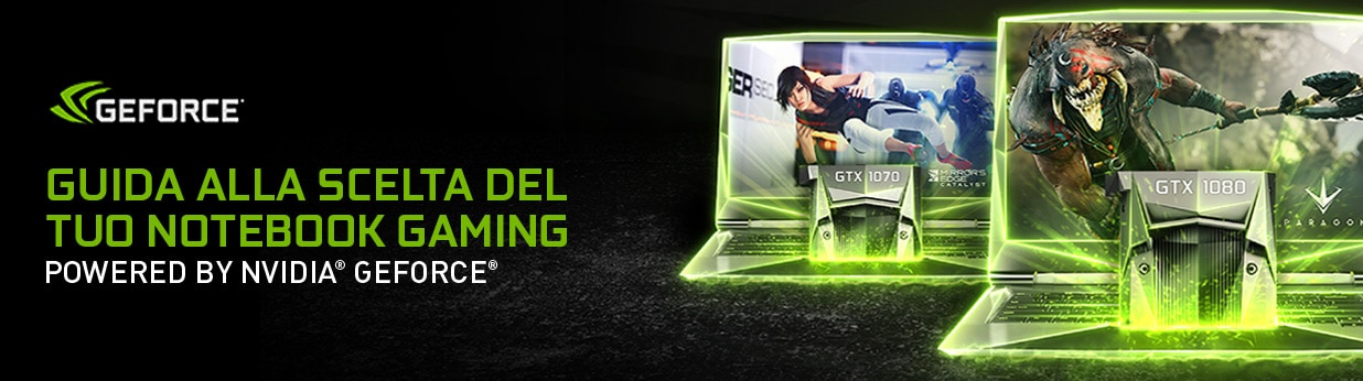 Guida alla scelta del tuo notebook gaming