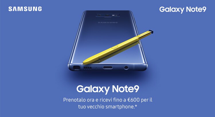 Samsung Galaxy Note 9 Preorder