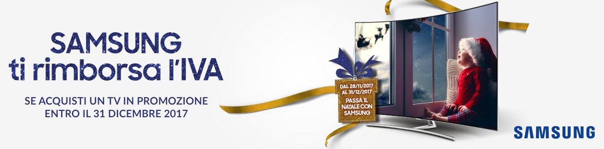 Samsung ti rimborsa l'IVA