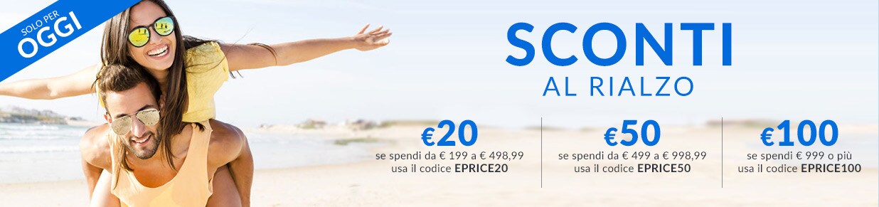 Sconti al rialzo