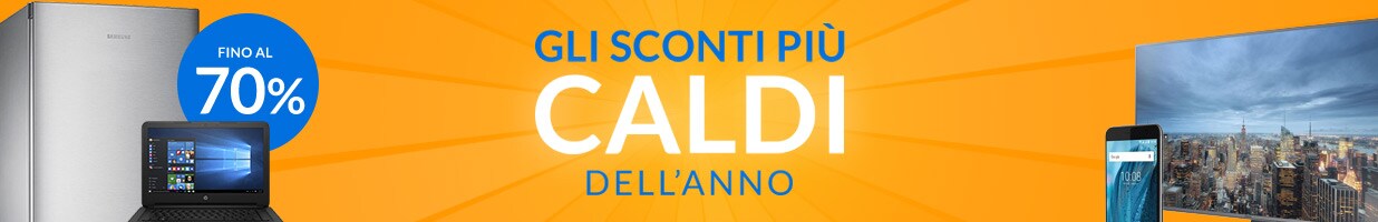 Sconti Caldi Sconti fino al 70% e Offerte